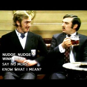 nudge nudge
